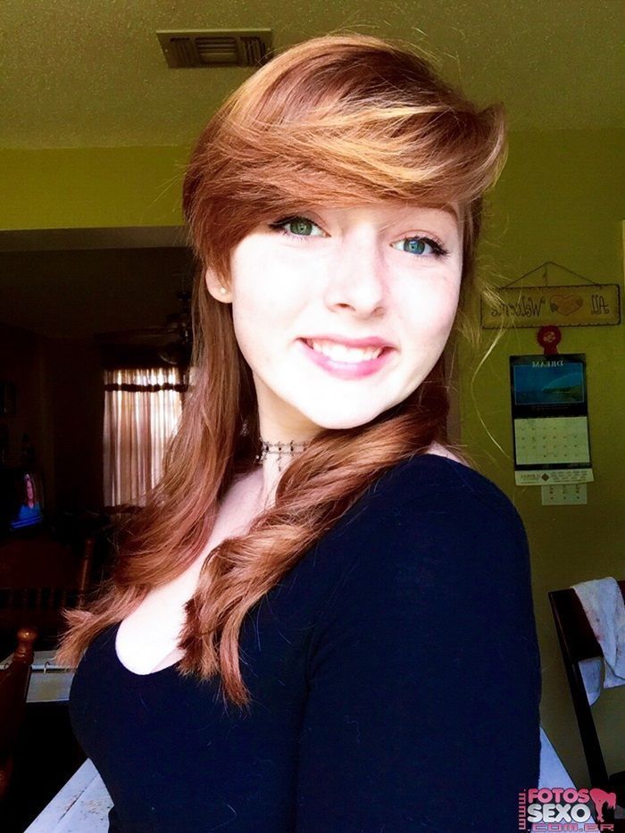 Ruiva Gostosa caiu na net fotos porno 15